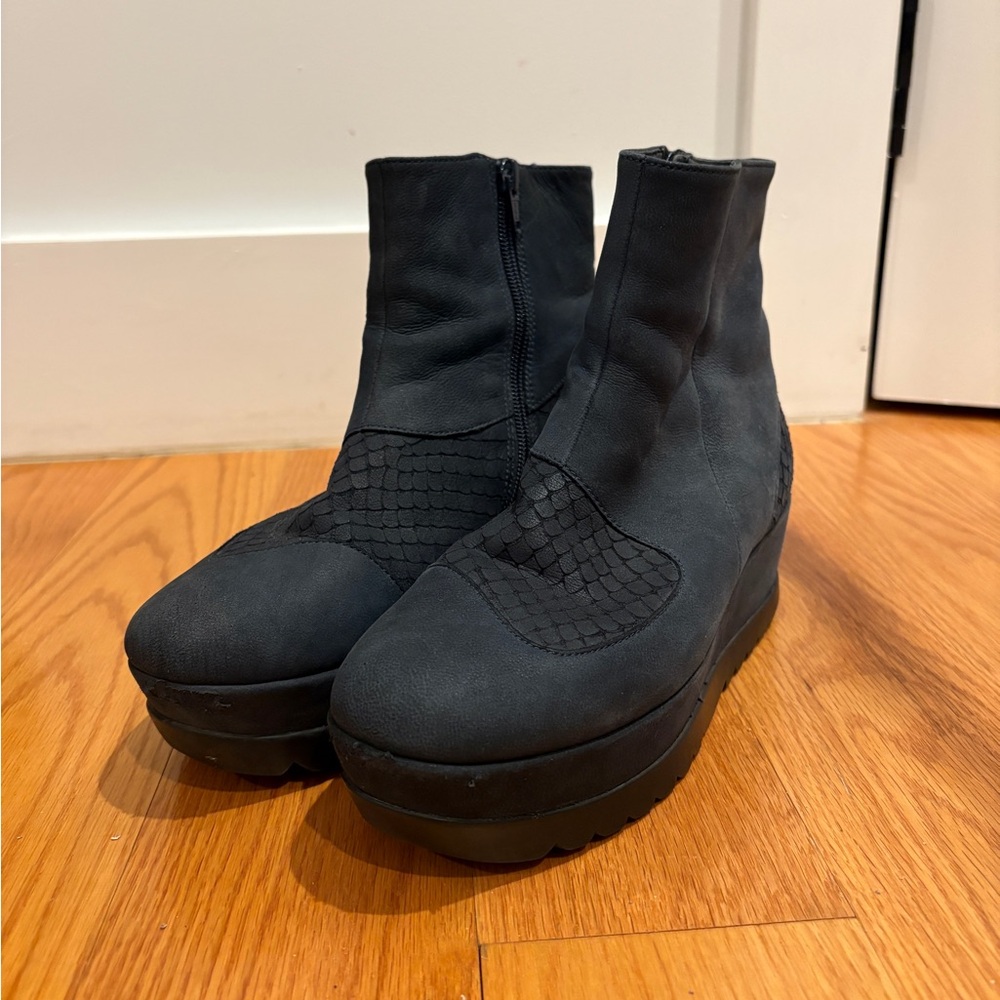 Camper Women's Blue Ankle Boots - Picture 3 of 16
